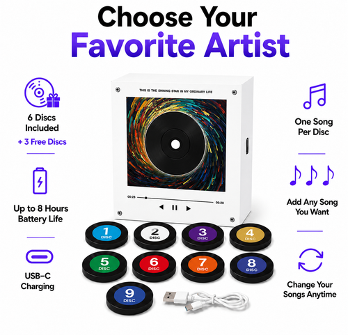 Retro Vinyl™ – Music Player